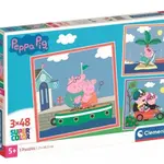 Puzzle 3x48 Peppa Pig