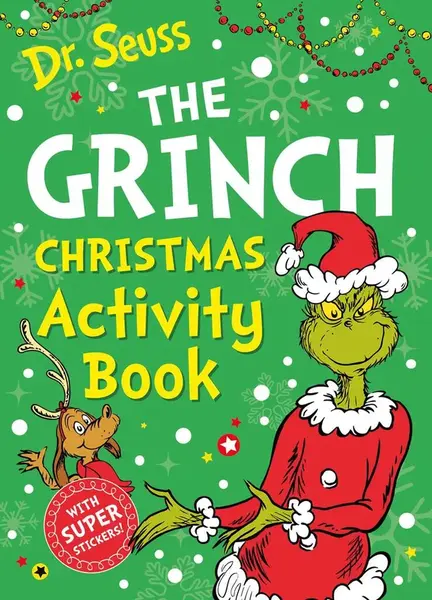 The Grinch Christmas Activity Book