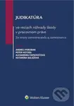 Judikatúra vo veciach náhrady škody v pracovnom práve - kniha z kategorie Pracovní právo