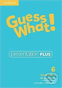 Guess What! 6 Presentation Plus British English - audiokniha z kategorie Jazykové učebnice a slovníky
