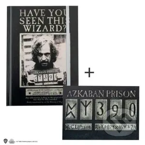 Harry Potter Zápisník so záložkou - Sirius Black: Azkaban