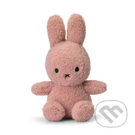 Miffy sediaca 100% recyklovaná ružová 23cm