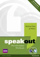 Speakout Pre Intermediate: Workbook with out key with Audio CD Pack - kniha z kategorie Jazykové učebnice a slovníky