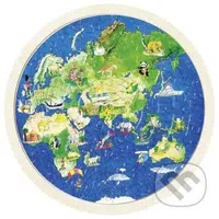 Puzzle - Zemeguľa - puzzle z kategorie Maxi dílky
