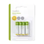 Baterie AAA (LR03) alkalická NEDIS BAAKLR034BL 4ks / blistr