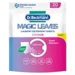 DR.BECKMANN Magic Leaves Color Fresh Blossom Prací ubrousky 20 kusů