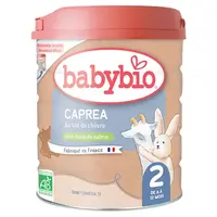 BABYBIO Caprea 2 pokračovací plnotučné kozí kojenecké mléko od 6-12 měsíce 800 g  BIO