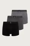Karl Lagerfeld  přiléhavé boxerky pánské bavlněné s elastanem 3-pack