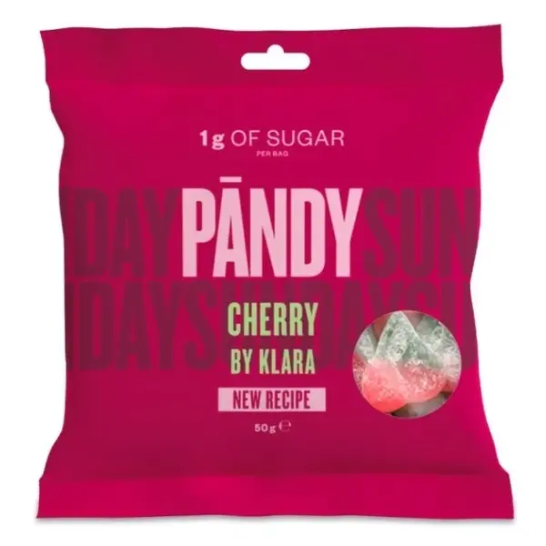 PÄNDY Candy cherry by Klara třešňové želé bonbony 50 g