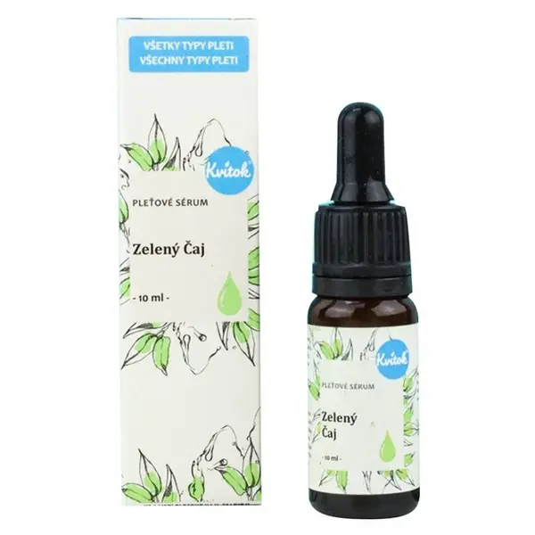 KVITOK Pleťové sérum Zelený čaj 10 ml