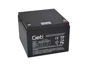 Baterie olověná 12V  28Ah GETI