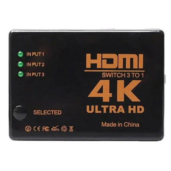 Přepínač 3x HDMI - 1x HDMI HADEX UH-301