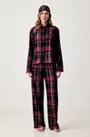 HUGO  dvoudílné pyžamo dámské s bavlnou FLANNEL GIFT-SET