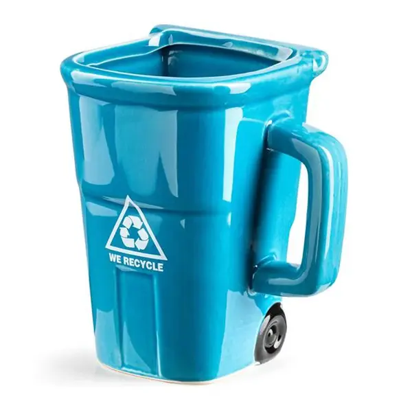 Hrnek GADGET MASTER Trash bin Blue