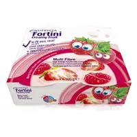 FORTINI Creamy fruit multi fibre červené ovoce 4 x 100 g