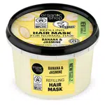 ORGANIC SHOP Vyživující maska pro normální vlasy Banán a jasmín 250 ml