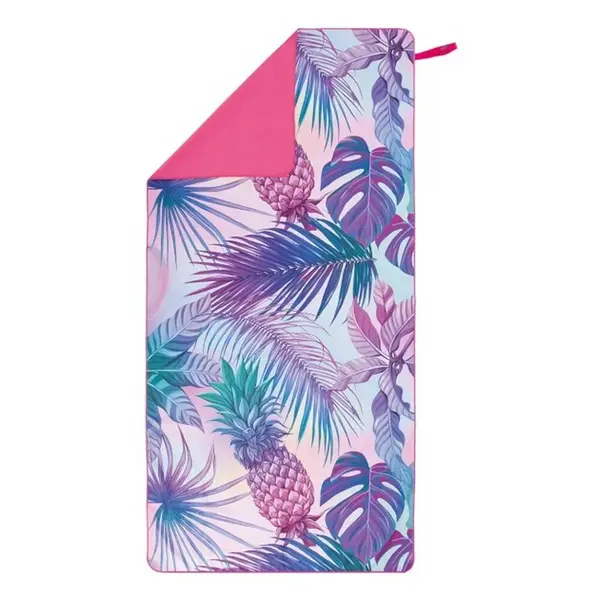 NILS Camp NCR14 Rychleschnoucí osuška z mikrovlákna ananas 160 x 80 cm