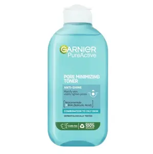 GARNIER Skin Naturals Pure Tonikum proti lesku a rozšířeným pórům 200 ml