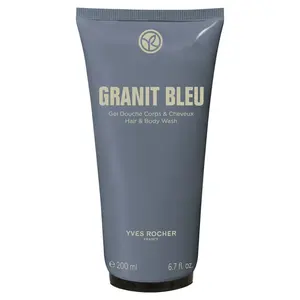YVES ROCHER Sprchový gel na tělo a vlasy Granit Bleu 200 ml