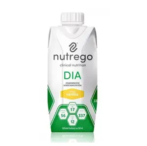 NUTREGO DIA Výživa vanilka 12 x 330 ml