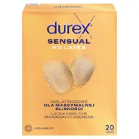 DUREX Sensual no latex 20 kusů