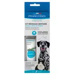 FRANCODEX Dental Kit zubní pasta 70 g + kartáček pes