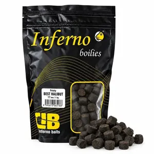 Carp inferno pelety best halibut 1 kg - 17 mm