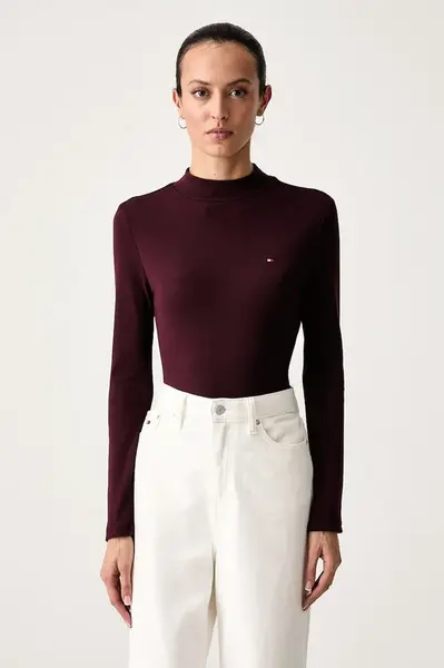 Tommy Hilfiger  tričko s dlouhým rukávem dámské bavlněné