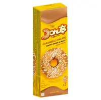 CUORENERO Donuty s polevou slaný karamel bez lepku 3 kusy