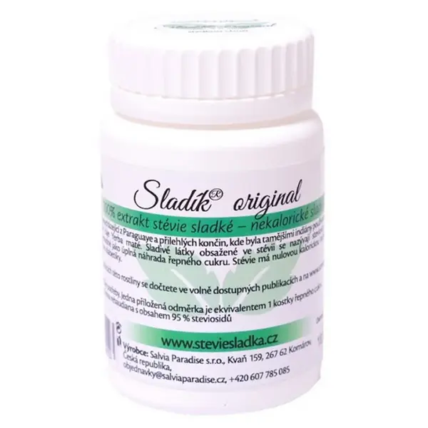 SALVIA PARADISE Sladík 100% extrakt stévie sladké 20 g