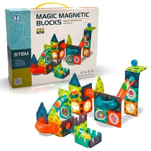 Sparkys Kuličková dráha - magnetická stavebnice (66 ks)
