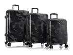 Sada cestovních kufrů Heys Black Camo S,M,L