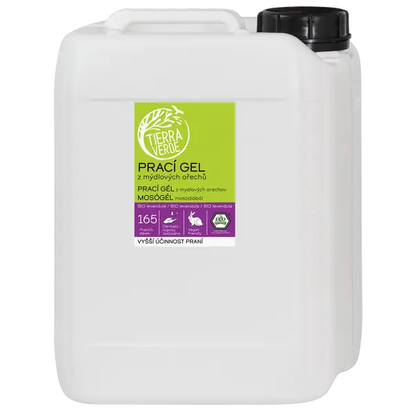 TIERRA VERDE Prací gel s levandulí BIO 5 l