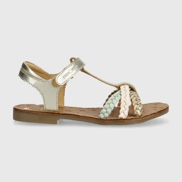 Dětské kožené sandály Shoo Pom