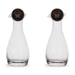 Láhev na olej a ocet Sagaform Nature 300 ml 2-pack průhledná barva