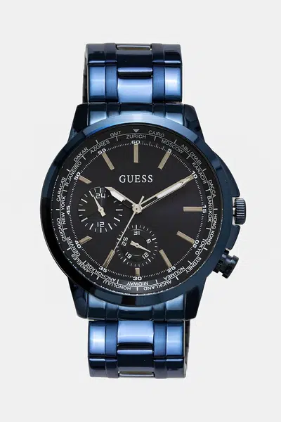 Hodinky Guess tmavomodrá barva, GW0490G4