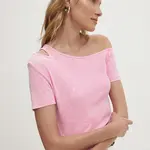 Tričko Answear.LAB růžová barva