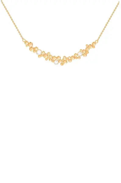 Pozlacený náhrdelník Lilou Sparkling