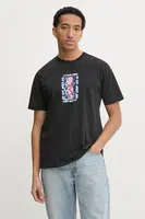 Bavlněné tričko adidas Originals Q12 TS STREET W černá barva, s potiskem, JP2670