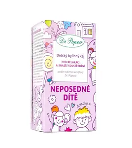 Dr. Popov Dětský bylinný čaj Neposedné dítě 20x1,5 g