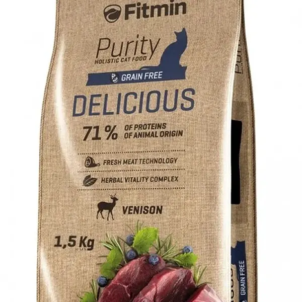 Fitmin Purity Delicious krmivo pro kočky 1,5 kg