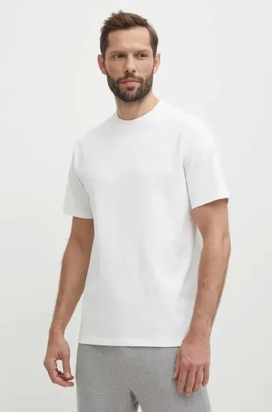 Bavlněné tričko Puma MMQ béžová barva, 624009