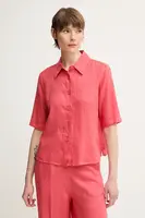 Lněná košile United Colors of Benetton