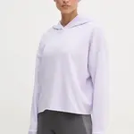 Tréninková mikina Under Armour Rival fialová barva, s kapucí