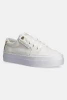 Tenisky Tommy Hilfiger ESSENTIAL VULC TEXTILE SNEAKER dámské, bílá barva, FW0FW08323