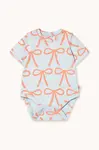 Bavlněné kojenecké body Tinycottons BOWS BODY SS25-028