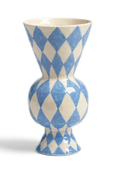 Dekorativní váza &k amsterdam Rombic Blue