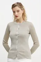 Kardigan A.L.C. dámský, béžová barva, lehký, 7SWCA00236