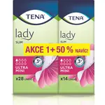 Tena Lady Slim Ultra Mini inkontinenční vložky 28 ks + 50 % navíc