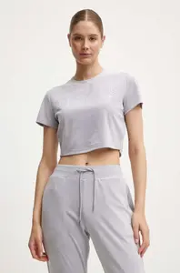 Velurové tričko Guess COUTURE